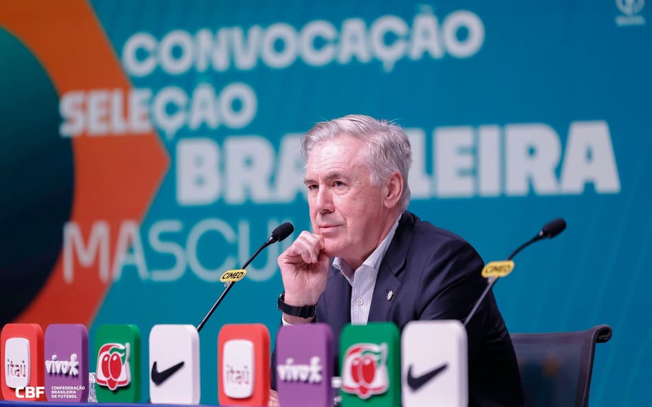 Ancelotti convocação Seleção Brasileira
