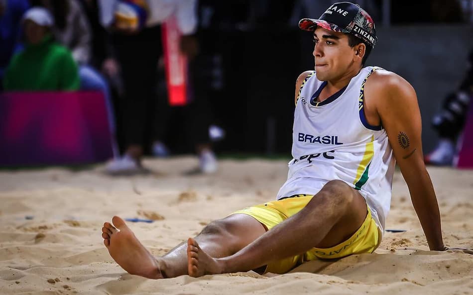 André e Renato caem nas oitavas do Mundial de Vôlei de Praia (Foto: Volleyball World)