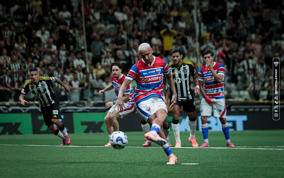 Partida entre Atlético-MG e Fortaleza, pelo Brasileirão (Foto: Mateus Lotif/Fortaleza EC)
