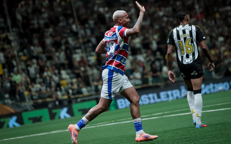 Partida entre Atlético-MG e Fortaleza, pelo Brasileirão (Foto: Mateus Lotif/Fortaleza EC)