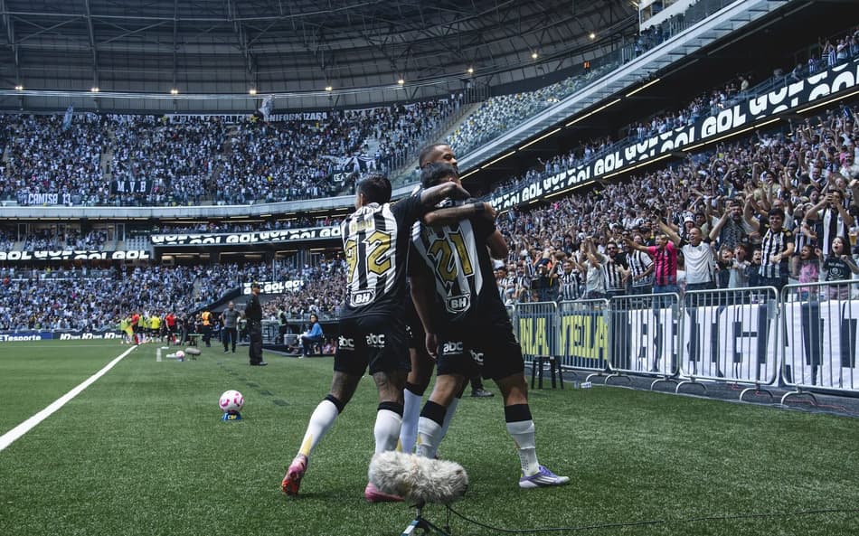 Atlético chega a 100 gols na Arena MRV (Foto: Pedro Souza / Atlético)