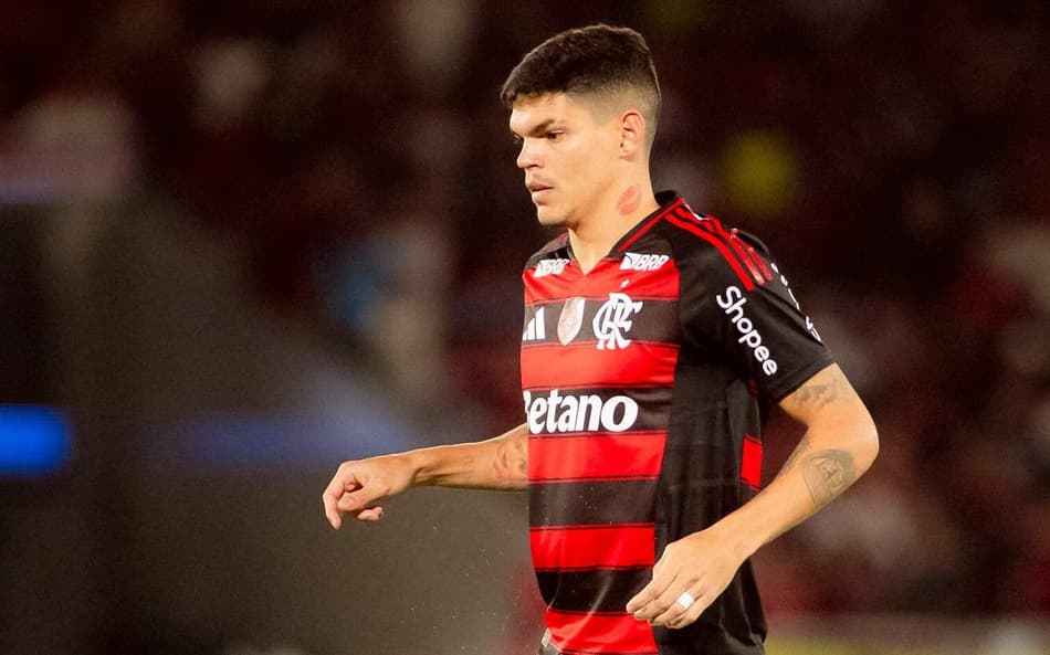 Ayrton Lucas Flamengo Santos
