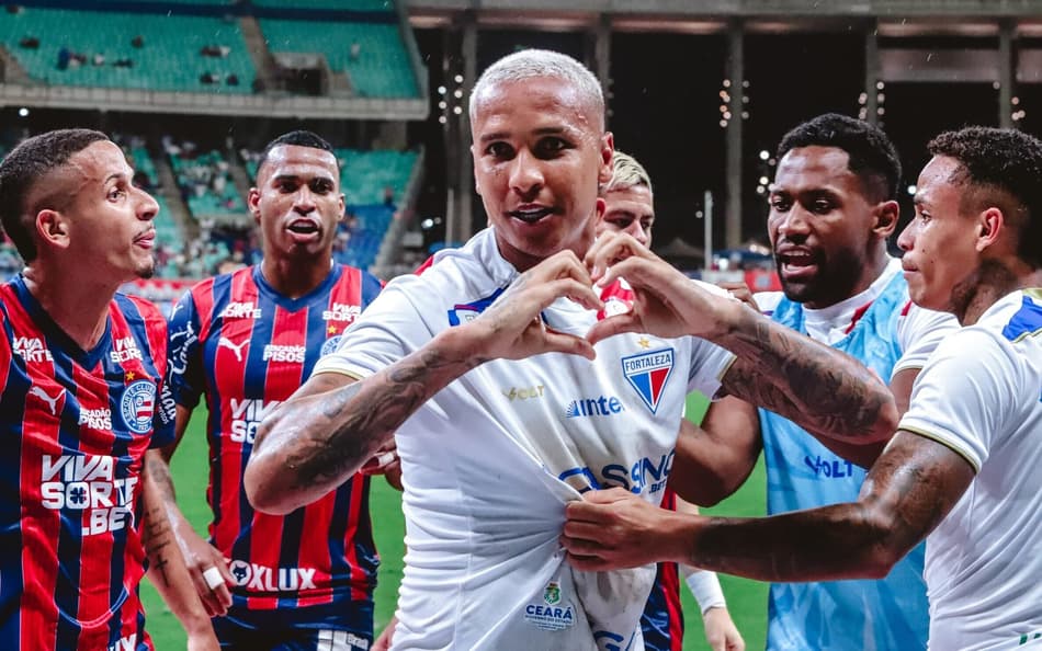 Partida entre Bahia e Fortaleza, pelo Brasileirão (Foto: Matheus Amorim/Fortaleza EC)