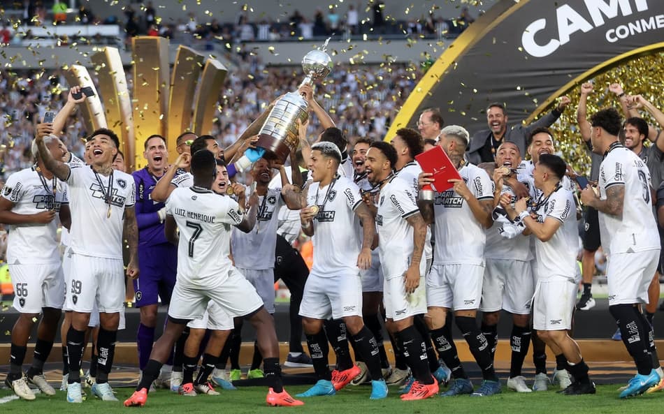 Botafogo foi campeão da Libertadores 2024 (Foto: Vitor Silva/Botafogo)