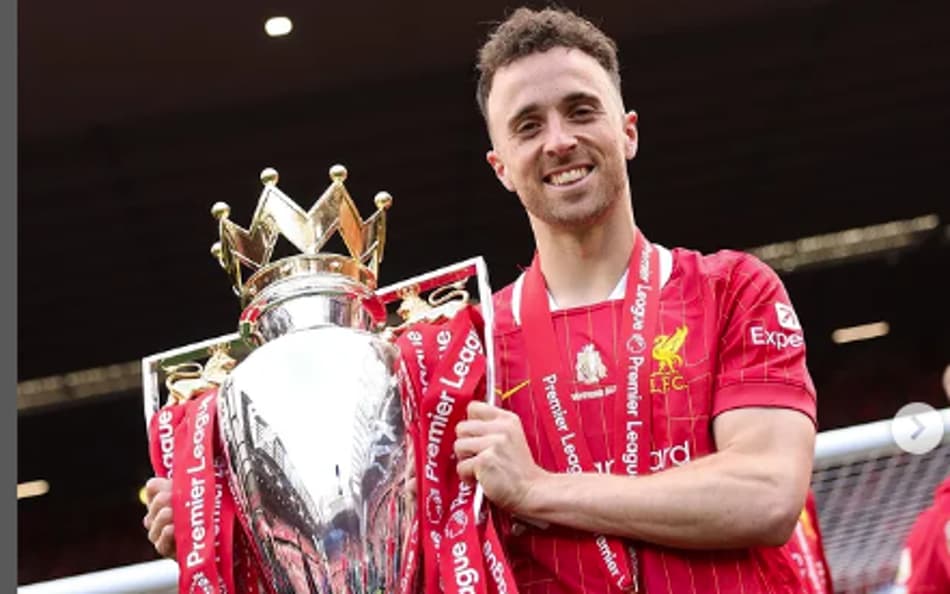 Diogo Jota, do Liverpool, faleceu aos 28 anos (Foto: Reprodução redes sociais)