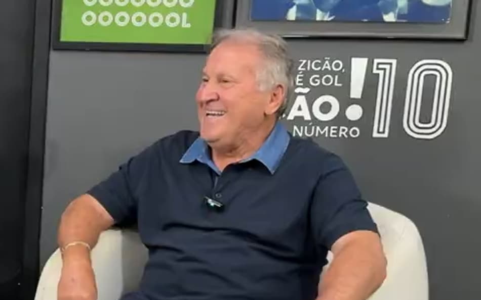 Zico, ídolo do Flamengo, em entrevista ao Lance! (Foto: Bruno Vaz/Lance!)