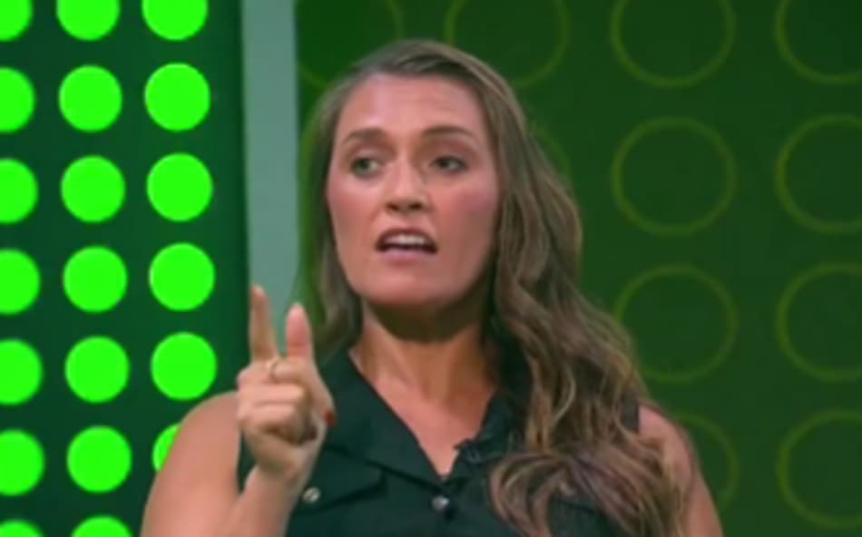 Ana Thaís Matos, comentarista da Globo (Foto: Reprodução Sportv)