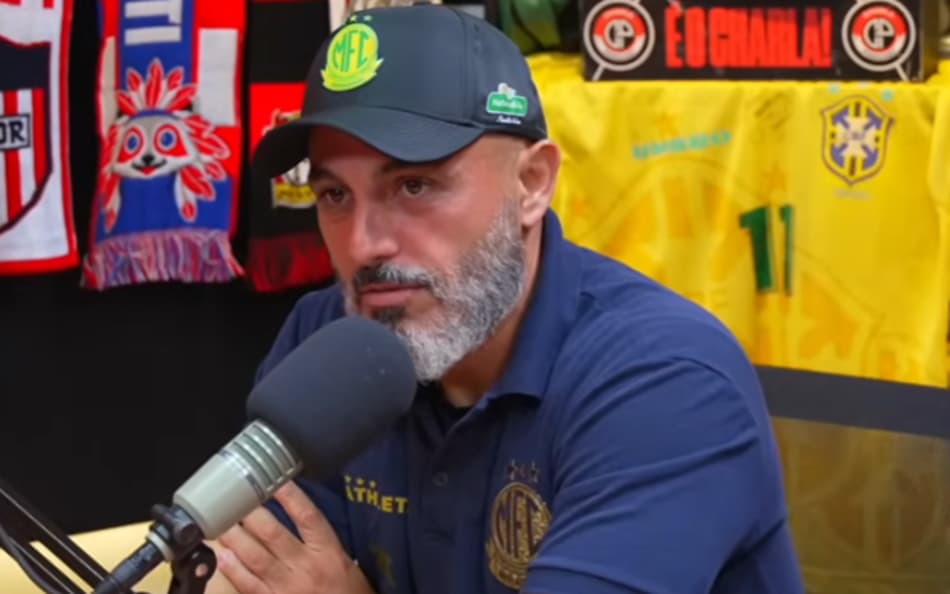 Rafael Guanaes, técnico do Mirassol (Foto: Reprodução Charla Podcast)