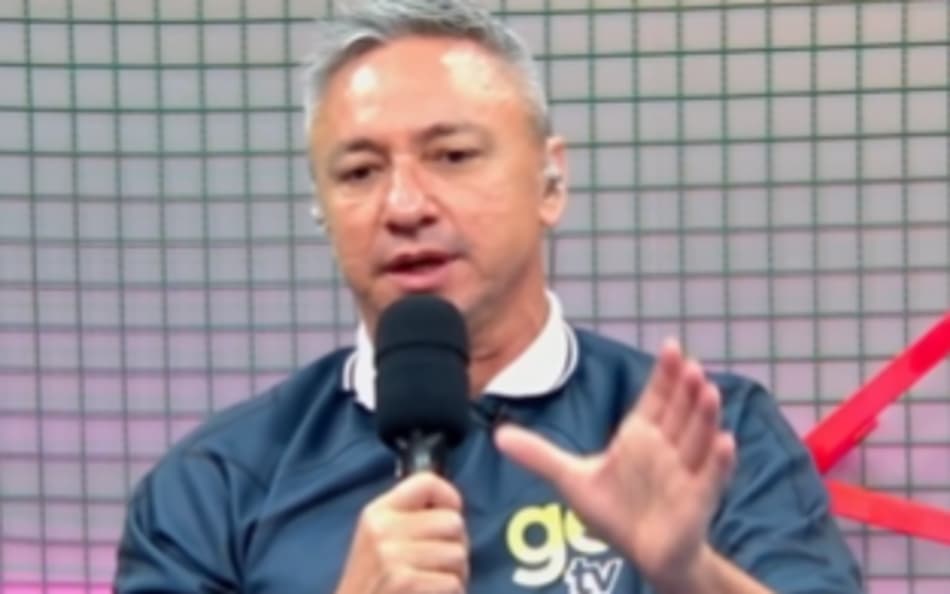 Paulo Nunes, ex-jogador e comentarista da Globo (Foto: Reprodução Ge TV)