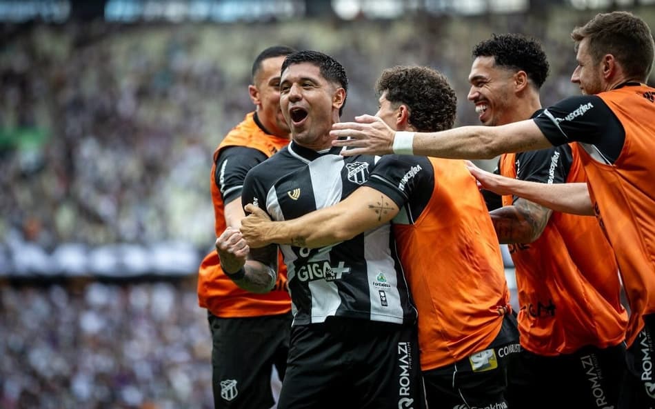 Partida entre Ceará e Fluminense, pelo Brasileirão (Foto: Stephan Eilert/Ceará SC)