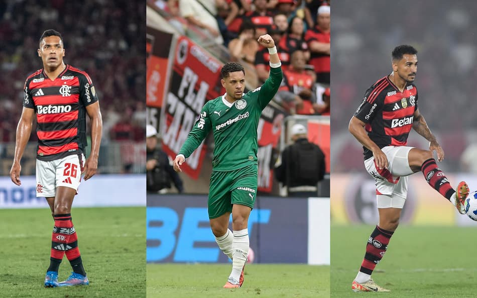 Alex Sandro, Vitor Roque e Danilo