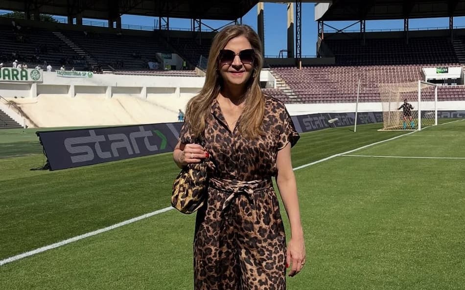 Leila Pereira marca presença em Araraquara para final entre Ferroviária e Palmeiras