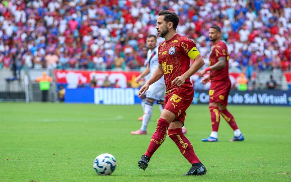 Everton Ribeiro em Bahia x Vasco