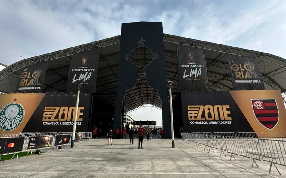 Fan Zone Libertadores Palmeiras Flamengo