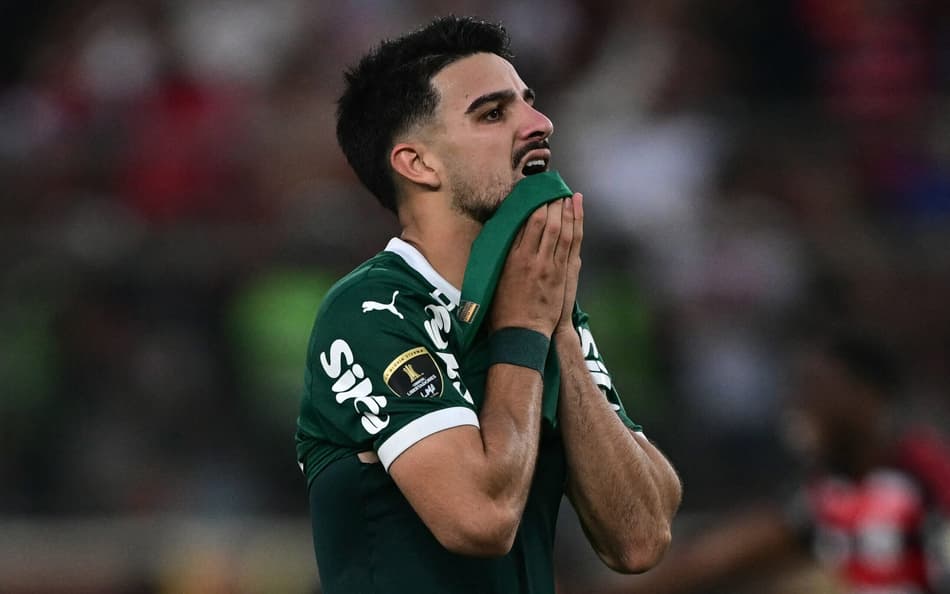 Flaco López lamenta final da Libertadores (Palmeiras 0 x 1 Flamengo)