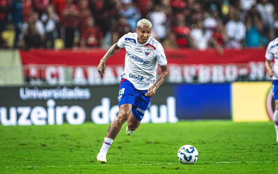 Partida entre Flamengo e Fortaleza, pelo Brasileirão (Foto: Baggio Rodrigues/Fortaleza EC)
