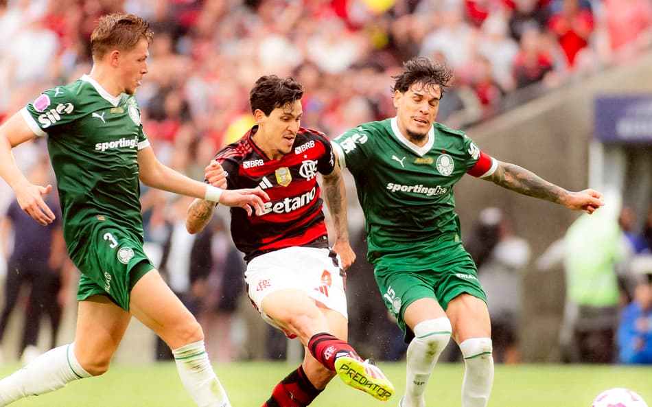 Flamengo x Palmeiras, no Maracanã (Foto: Adriano Fontes/Flamengo)