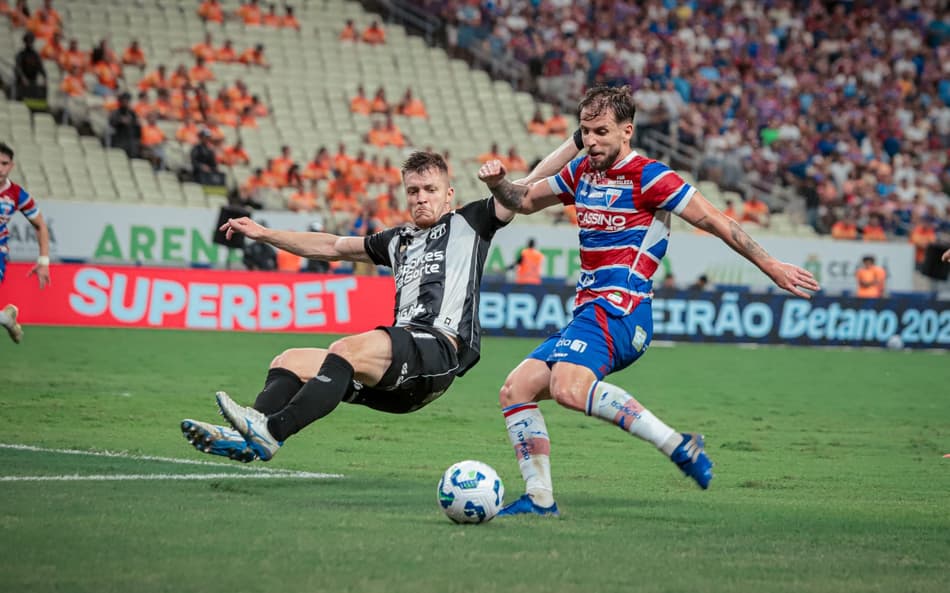 Partida entre Fortaleza e Ceará, pelo Brasileirão (Foto: Mateus Lotif/Fortaleza EC)
