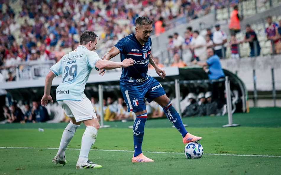 Partida entre Fortaleza e Grêmio, pelo Brasileirão (Foto: Mateus Lotif/Fortaleza EC)