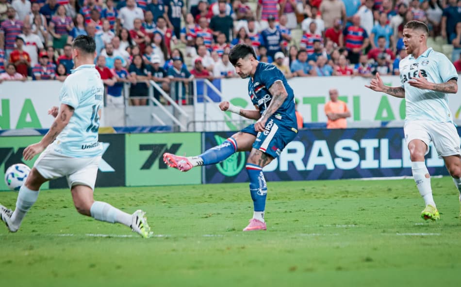 Partida entre Fortaleza e Grêmio, pelo Brasileirão (Foto: Mateus Lotif/Fortaleza EC)