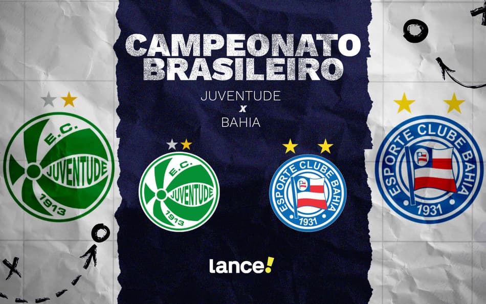 Juventude e Bahia se enfrentam nesta sexta-feira (Foto: arte / Lance!)