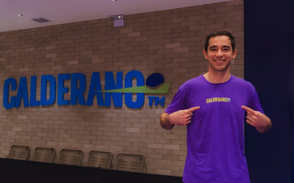 Hugo Calderano tem clube no Rio (Foto: Calderano TM)