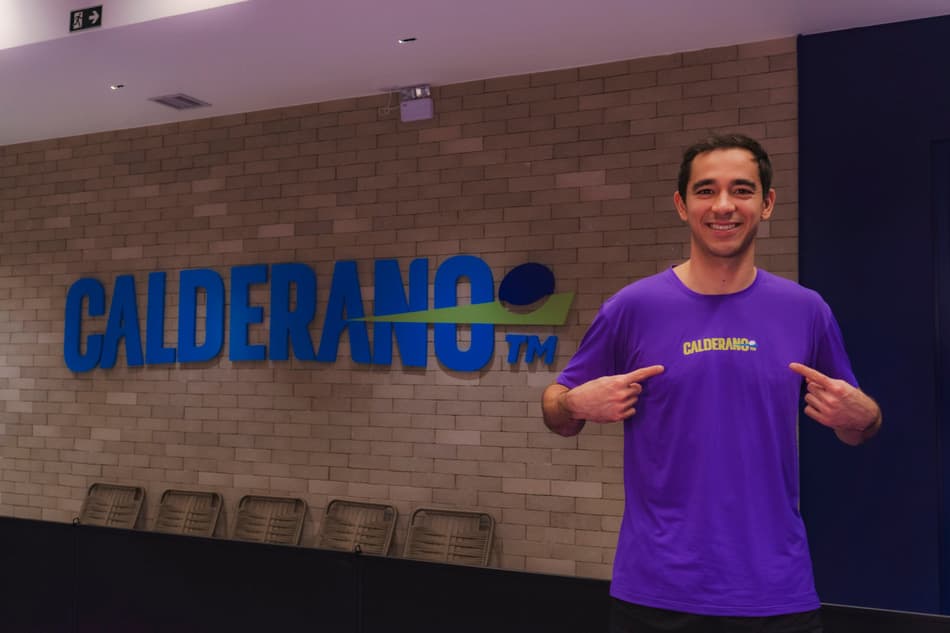 Hugo Calderano tem clube no Rio (Foto: Calderano TM)