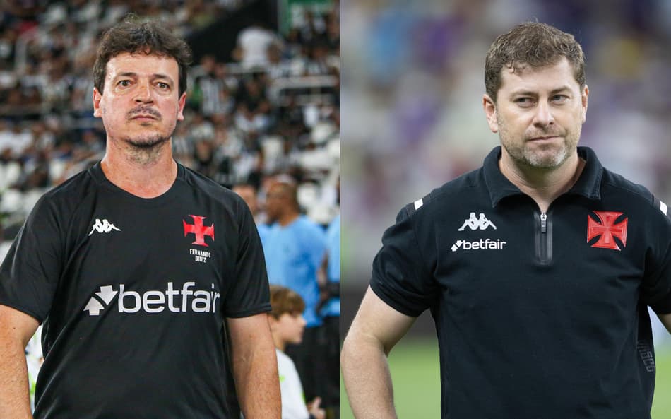 Fernando Diniz e Rafael Paiva Vasco