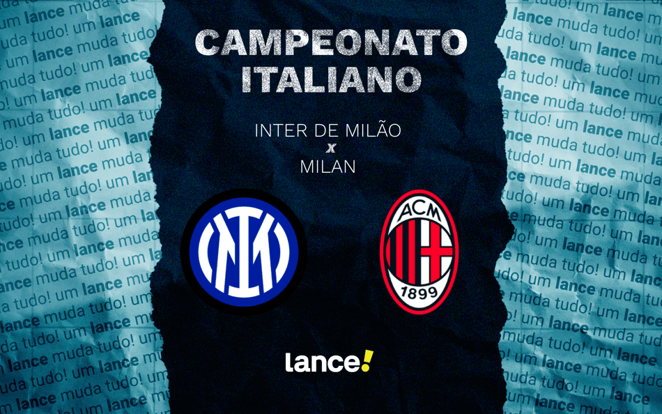 Inter de Milão x Milan: onde assistir ao vivo e prováveis escalações ao jogo pelo Campeonato Italiano
