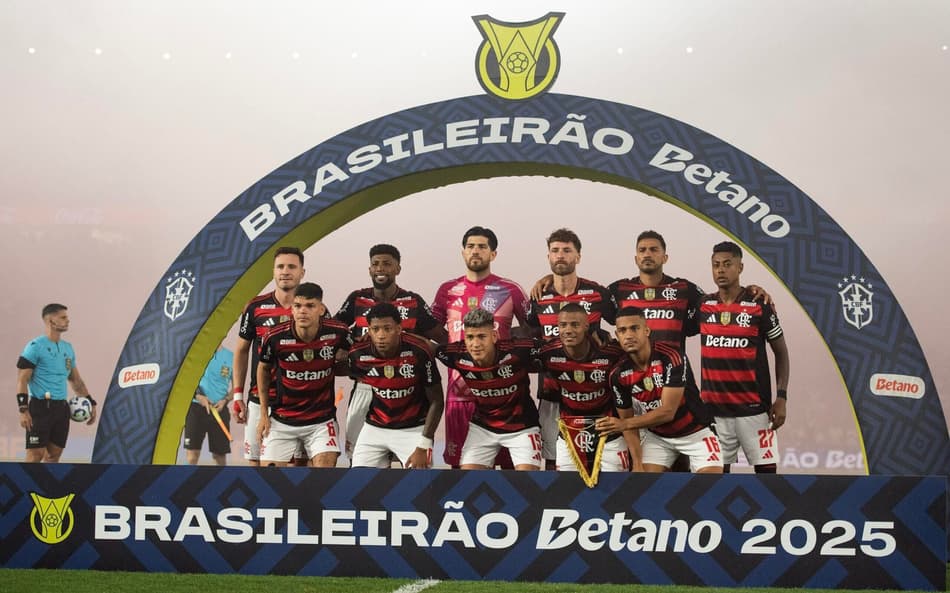Partida entre Flamengo x Sport pelo Campeonato Brasileiro no Maracana