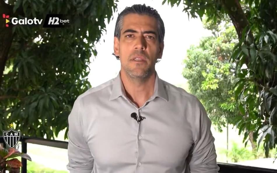 Paulo Bracks, declaração sobre derrota na final da Sul-Americana (reprodução Atlético)