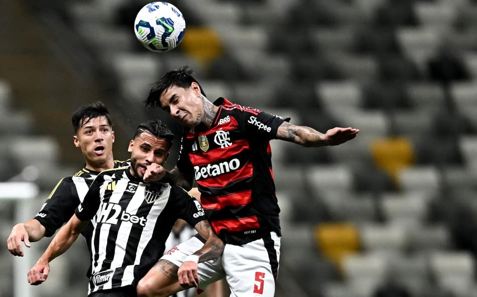 Flamengo Atlético-MG Pulgar