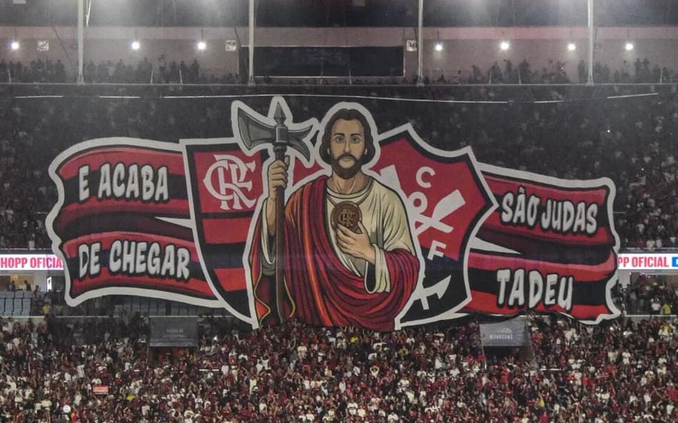 São Judas Tadeu intercessor das causas impossíveis protege o Flamengo