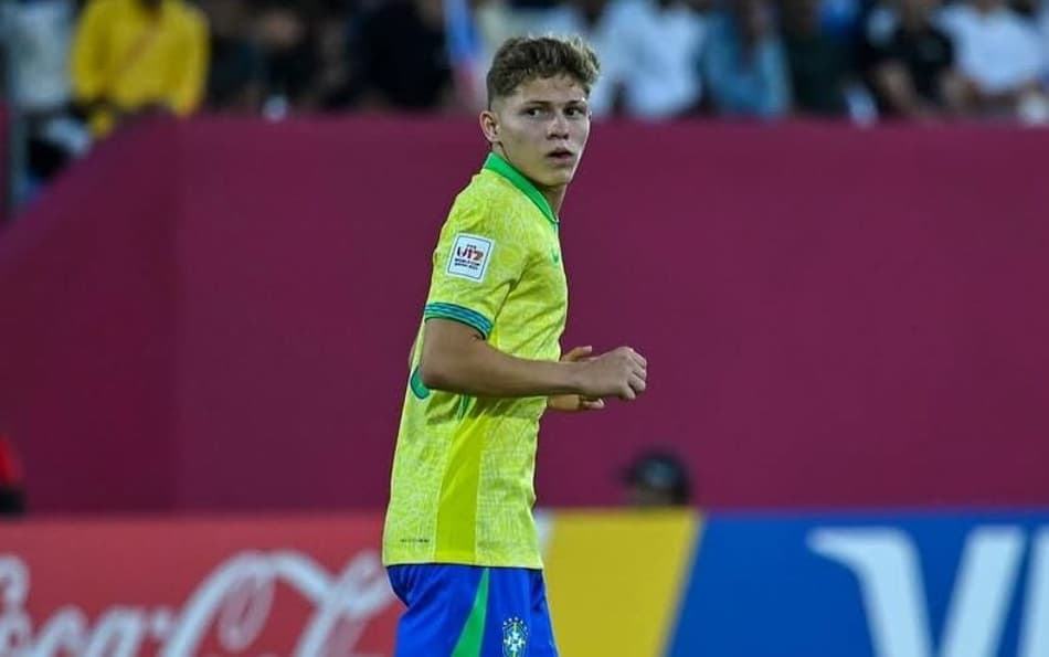 Dell marcou os dois gols do Brasil na vitória diante do Marrocos. (Foto: Divulgação/ Instagram)