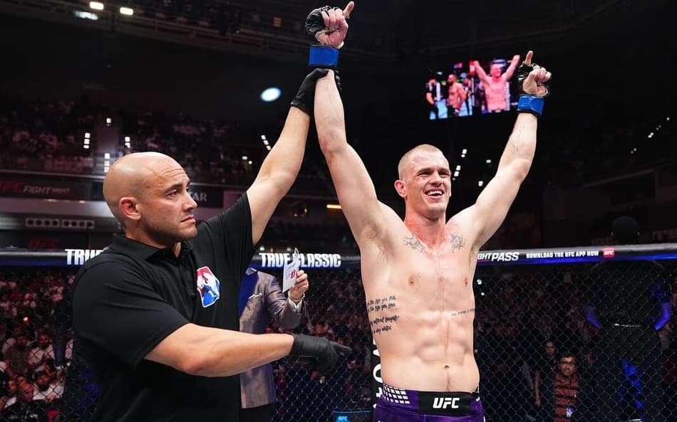 Ian Garr no UFC Qatar. (Foto: Reprodução / Instagram @iangarry)