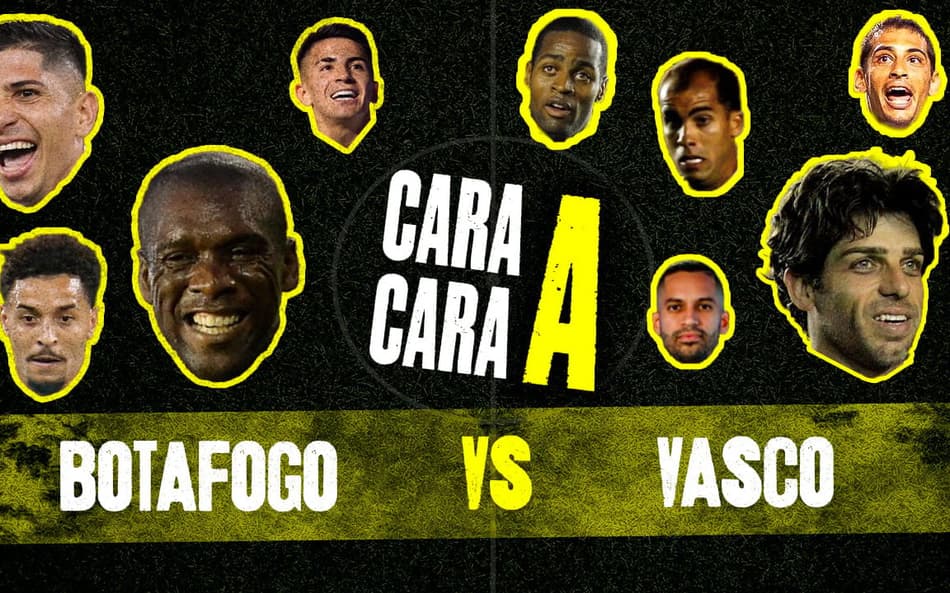cara a cara vasco x botafogo