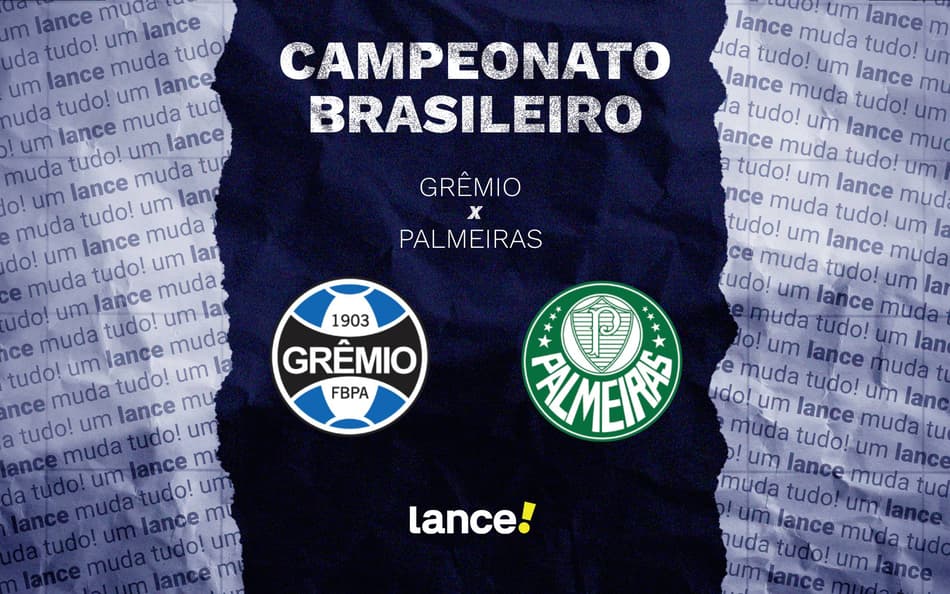 Grêmio x Palmeiras: onde assistir ao vivo, horário e escalações do jogo pelo Brasileirão