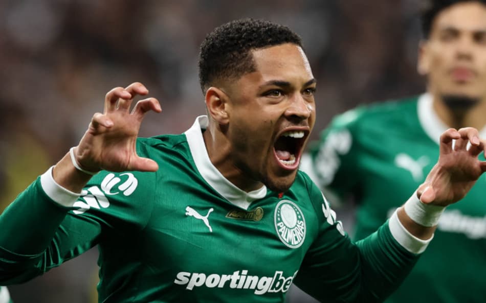 Vitor Roque, centroavante do Palmeiras Foto Cesar GrecoPalmeirasby Canon