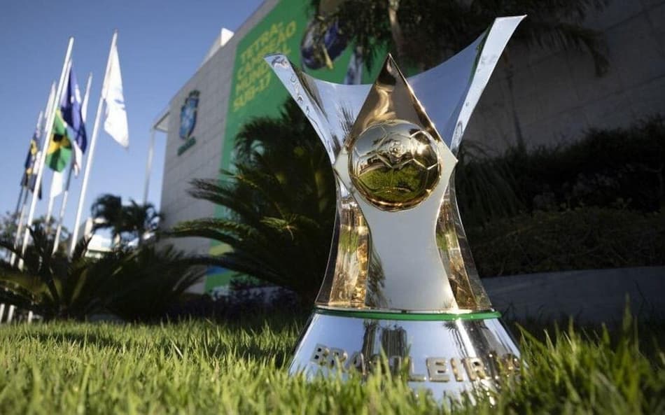 Troféu da Série A do Brasileirão (Foto: Lucas Figueiredo/ CBF)