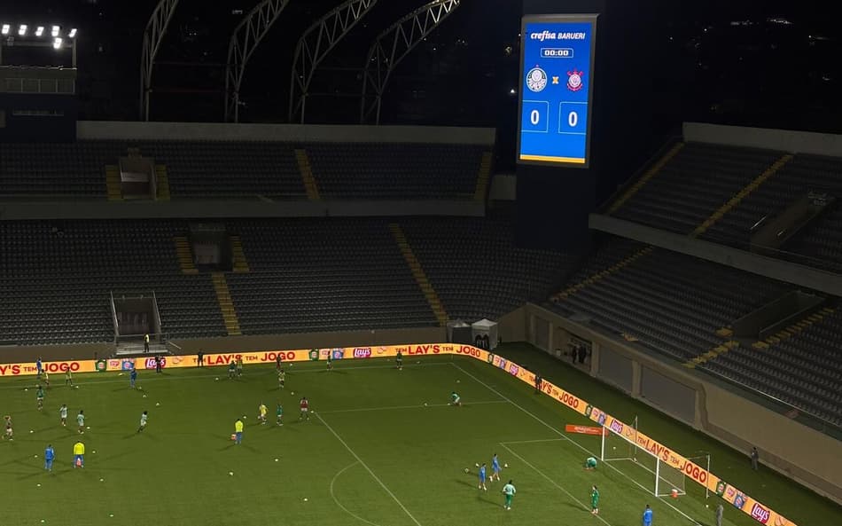 Arena Barueri recebe Derby feminino entre Corinthians e Palmeiras, pelo Paulistão. (Foto: Giselly Corrêa/Lance!)