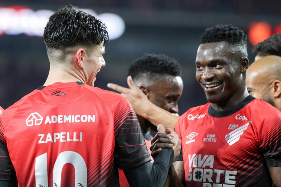 Zapelli Viveros Athletico Novorizontino gol comemoração