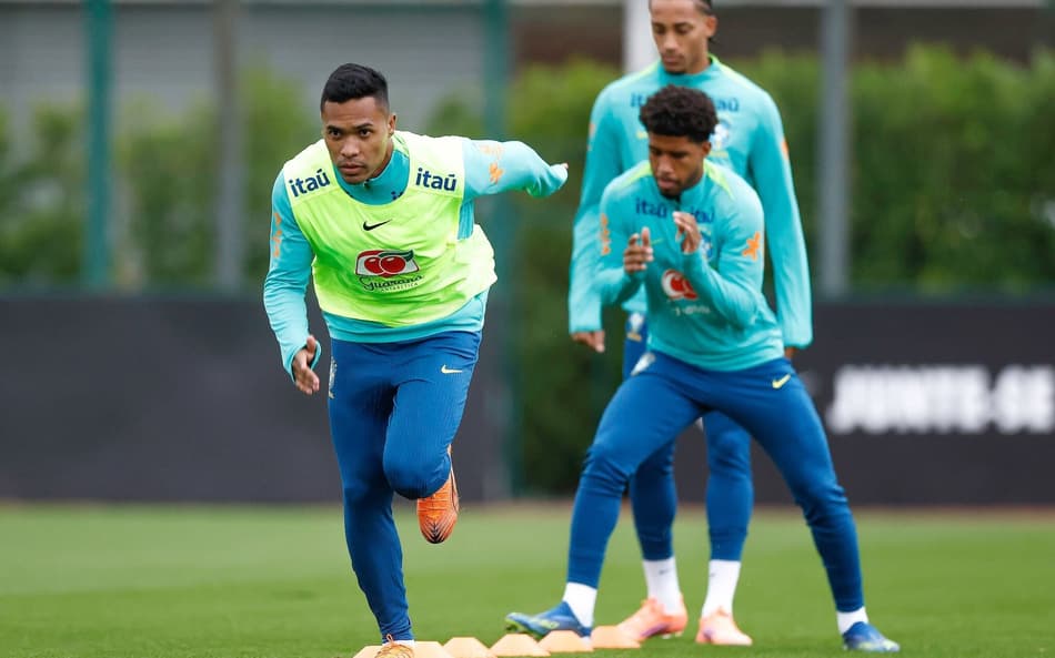 Alex Sandro, lateral do Flamengo e da Seleção Brasileira