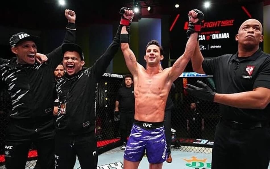 Allan Puro Osso venceu Cody Durden no UFC Vegas 110 (Foto: Reprodução/Instagram: @allanpuroosso)