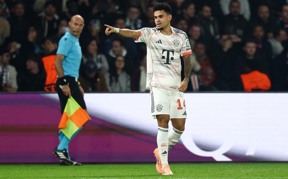 Pela Champions League, o Bayern de Munique venceu o PSG por 2 a 0 (Foto: FRANCK FIFE / AFP)
