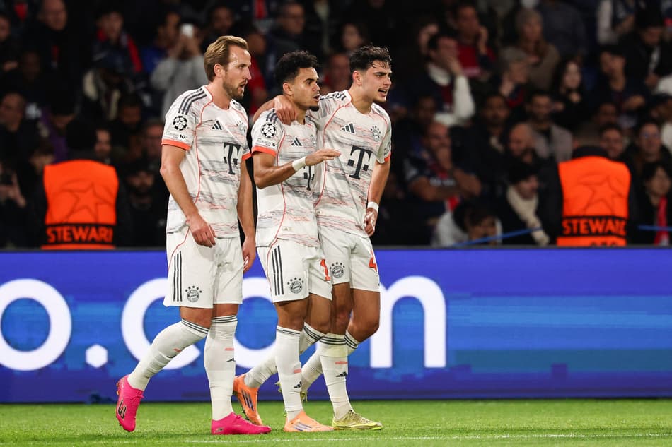 Pela Champions League, o Bayern de Munique venceu o PSG por 2 a 0 (Foto: FRANCK FIFE / AFP)