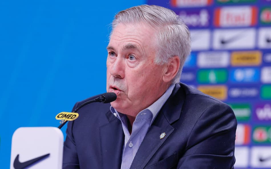Carlo Ancelotti, técnico da Seleção