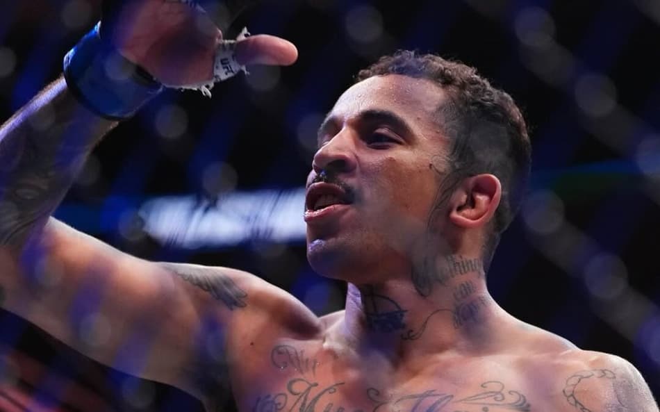 Carlos Prates após vitória no UFC 319 (Foto: Divulgação/UFC)