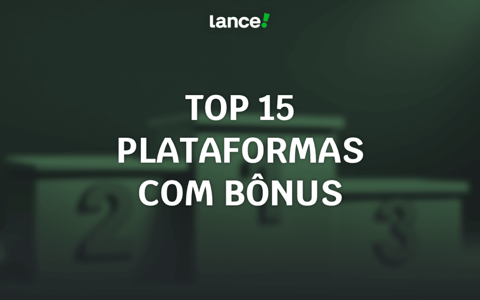 Top 15 plataformas com bônus em novembro de 2025