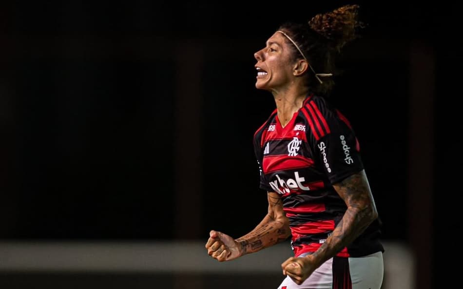 Cristiane, artilheira do Flamengo na temporada. (Foto: Paula Reis/Flamengo)