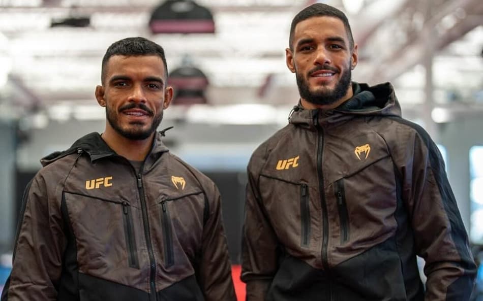 Gabriel e Ismael Bonfim antes de UFC (Foto: Reprodução/Instagram: @ ismael.marreta_ufc)
